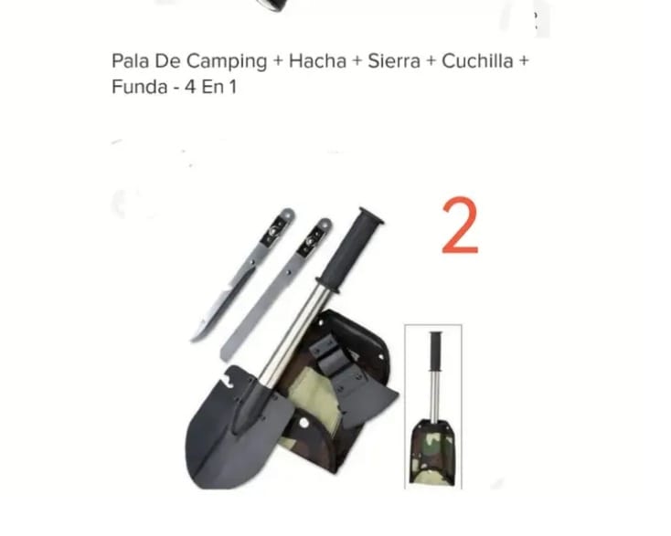 PALA CAMPING PLEGABLE 4 in 1 (u700)