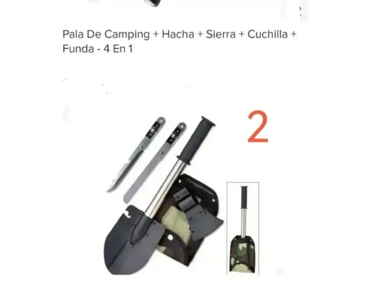 PALA CAMPING PLEGABLE 4 in 1 (u700)