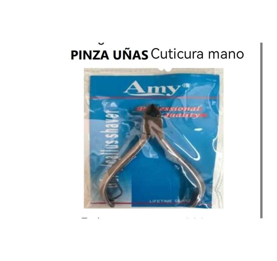 TIJERA ACERO CORTA CUTÍCULA MANO (U160)