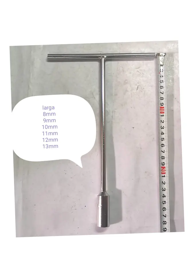 LLAVE T LARGA 13MM (U110)