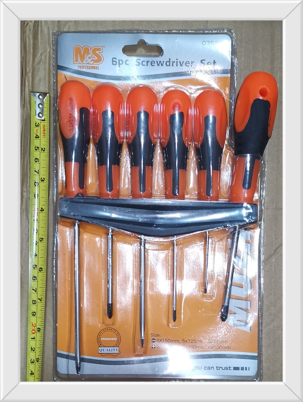 DESTORNILLADOR X 6PCS MS7522 (U450)