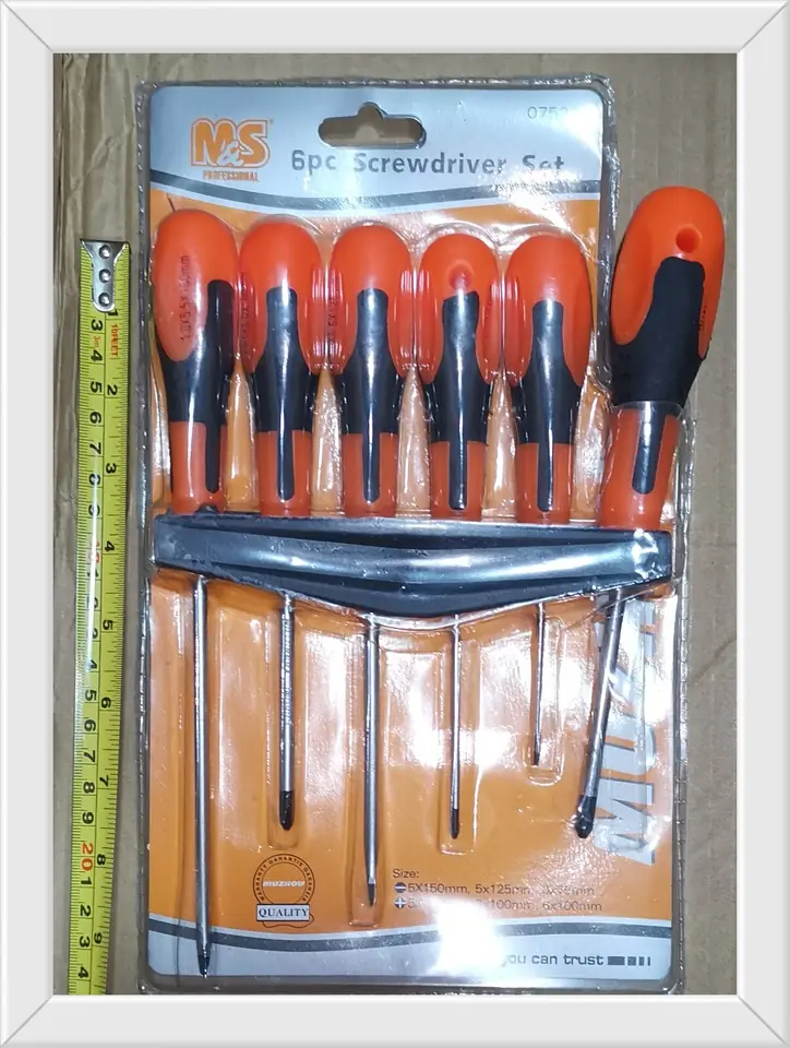 DESTORNILLADOR X 6PCS MS7522 (U450)