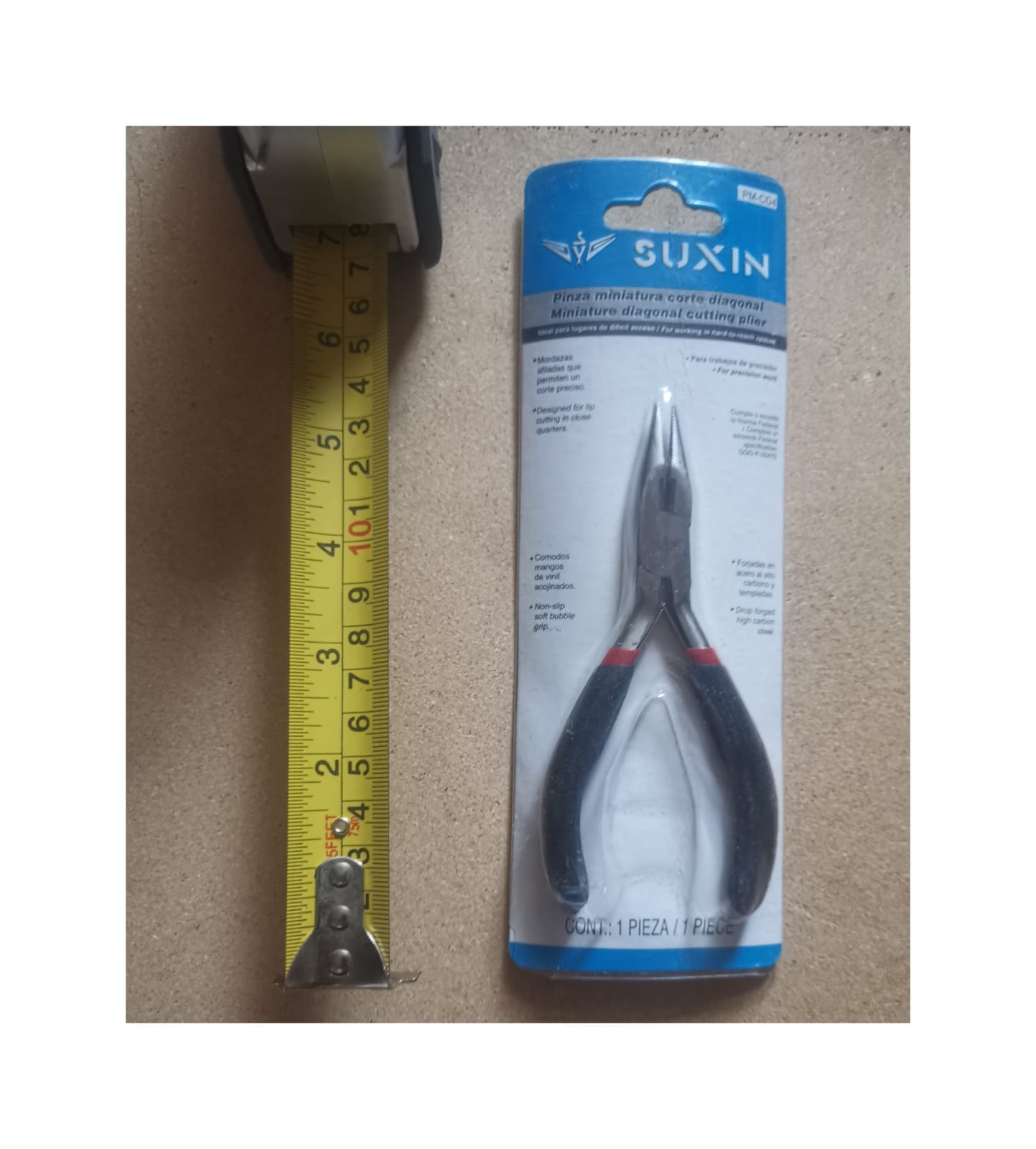 PINZA MINI SUXIN 4.5" PUNTA (U160)