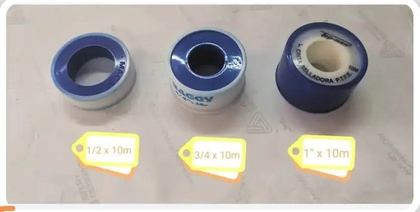 TEFLON 3/4 X 12 PCS (U300)
