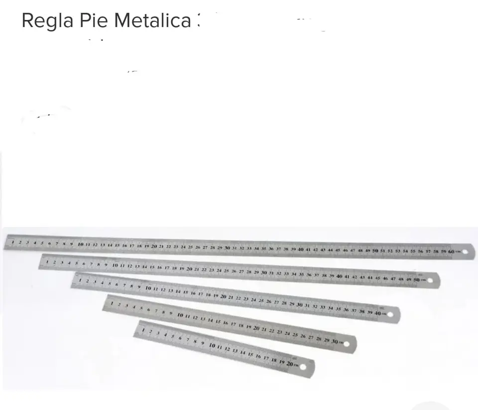 REGLA METALICA 60CM (U075)