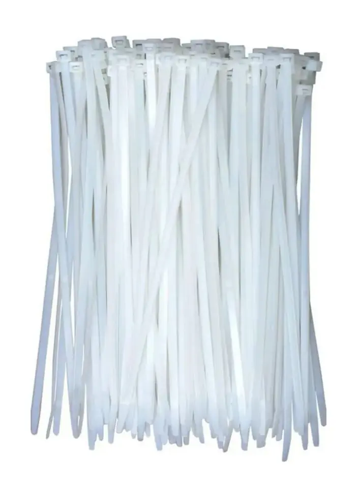 PRECINTOS DE NYLON X100 U 4.6X250 BLANCO (u150)