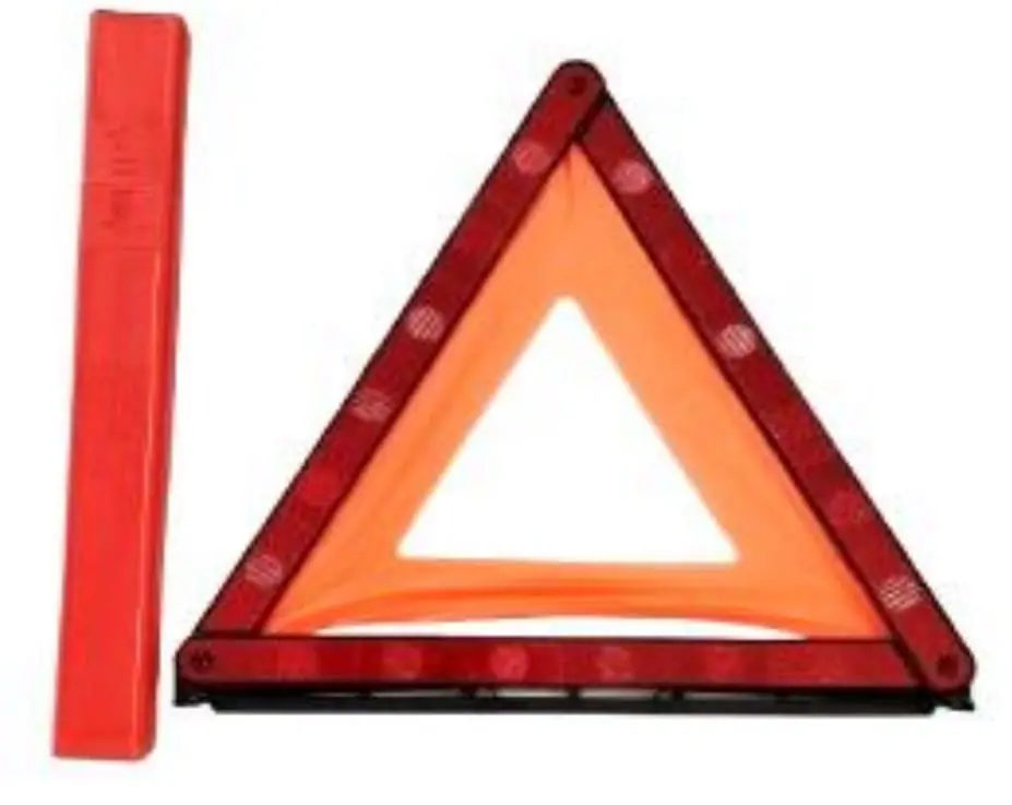 BALIZA TRIANGULO EN CAJA PLASTICA (U250)