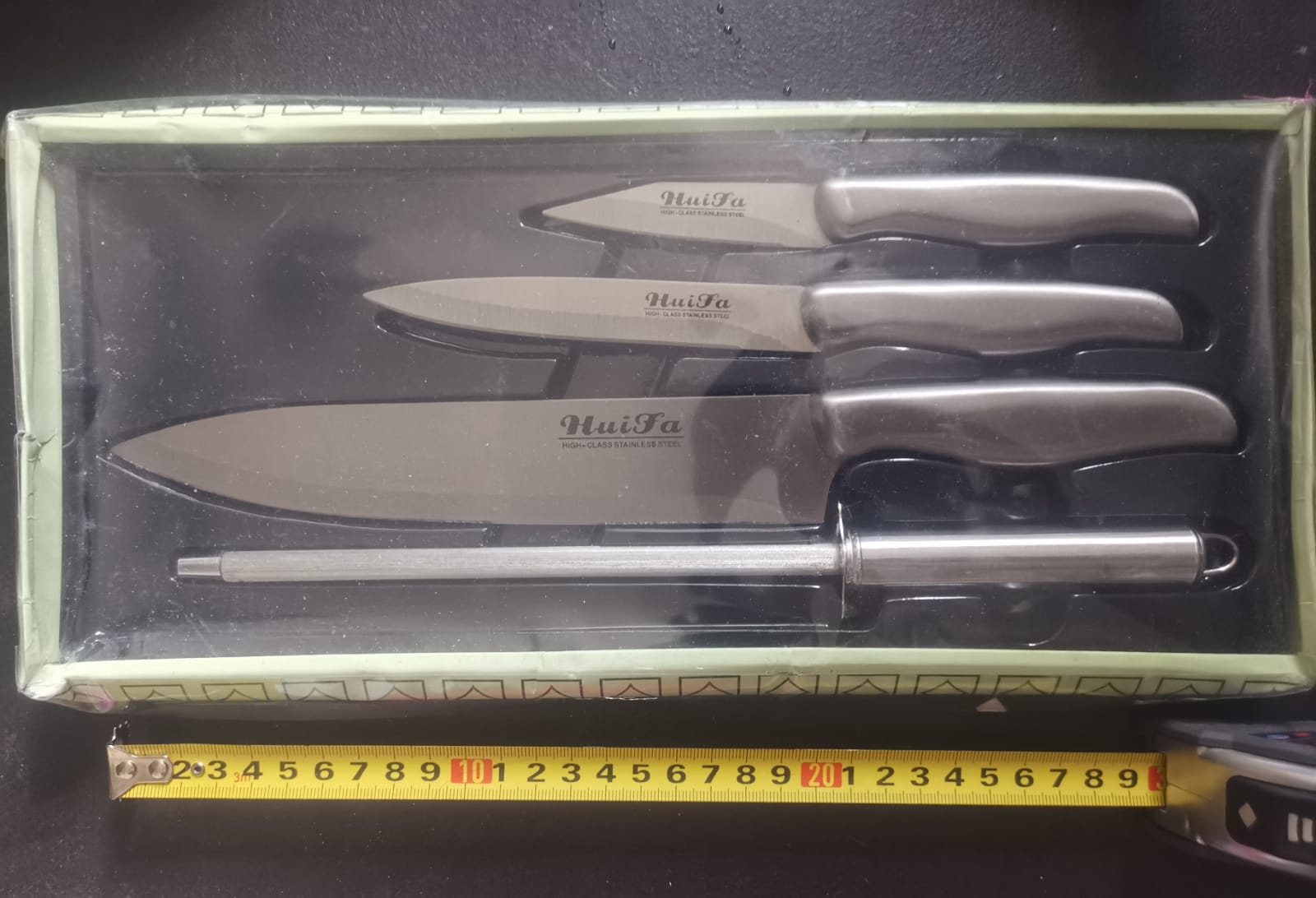 CUCHILLO ACERO SETX 4PZS(U650)