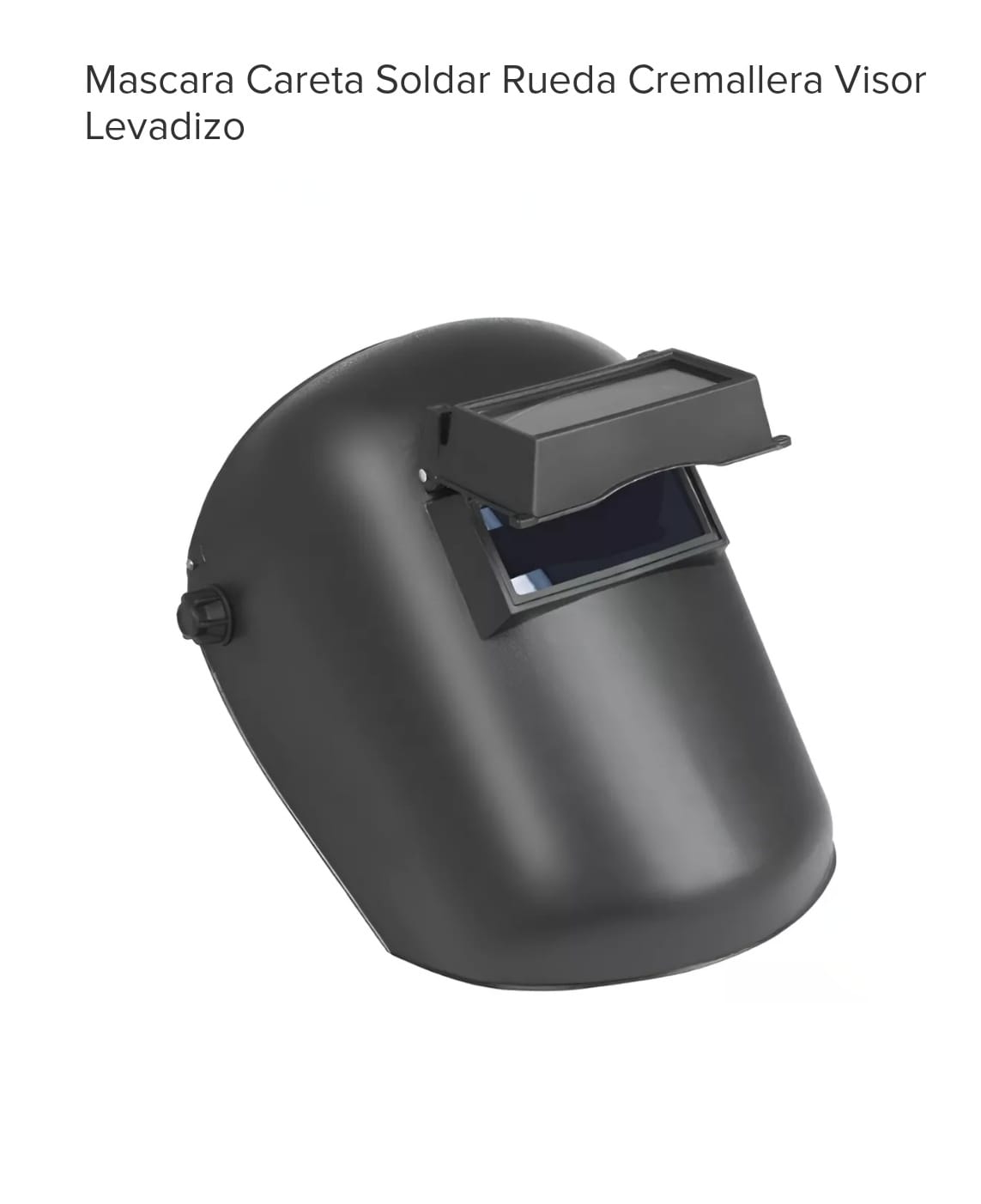MASCARA SOLDAR CON VISOR LEVADIZO (U470)