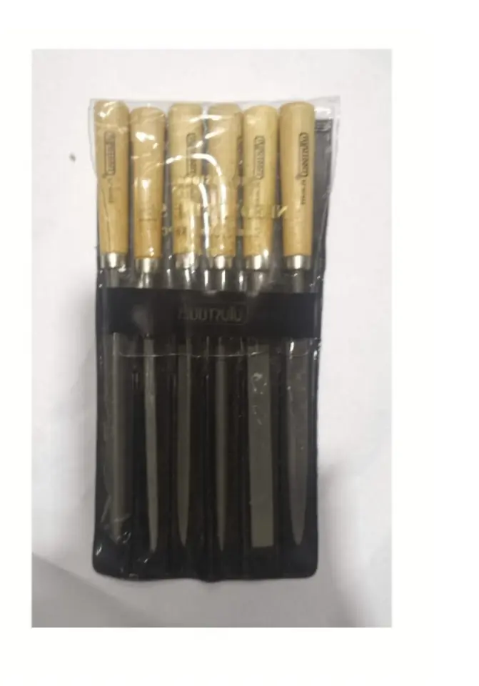 limas set matricero x 6 pcs mango madera UYUSTOOL (U275)