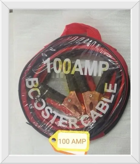 CABLE PUENTE BATERIA EN BOLSA 100 AMP (U340)