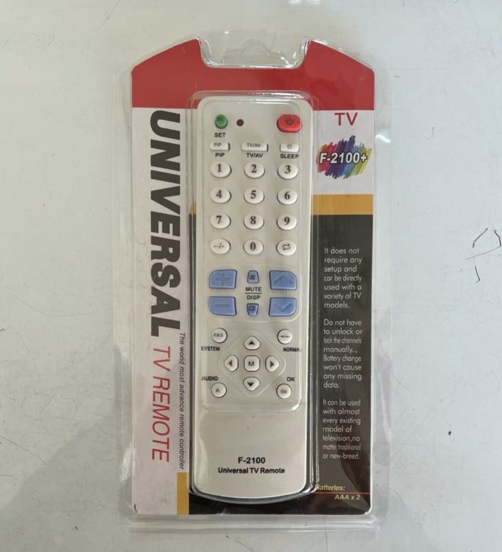 CONTROL REMOTO UNIVERSAL F-2100(U120)