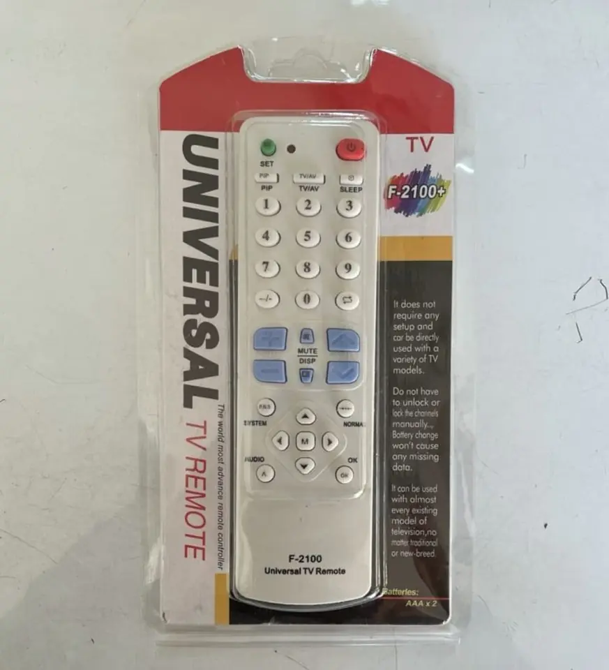 CONTROL REMOTO UNIVERSAL F-2100(U120)