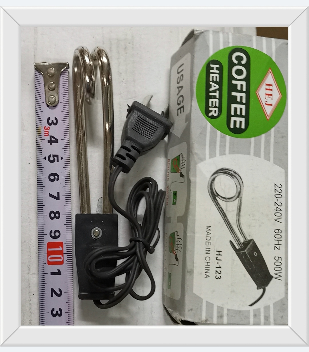 Calentador Agua Metal 220V Económico (U085)