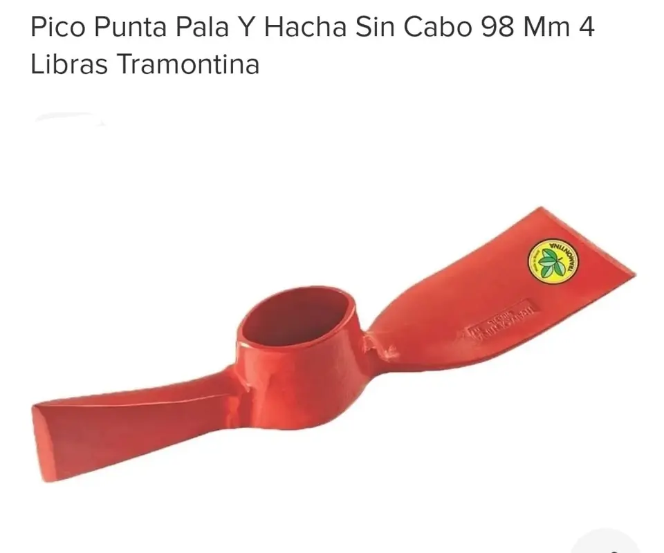 PICO TRAMONTINA PALA Y HACHA 98MM (U1700)
