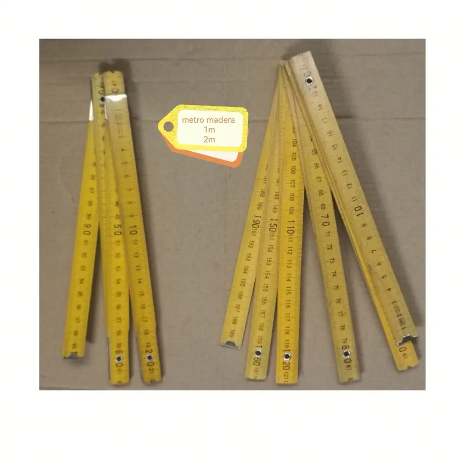 METRO PLEGABLE MADERA ECONOMICO 1M (U130)