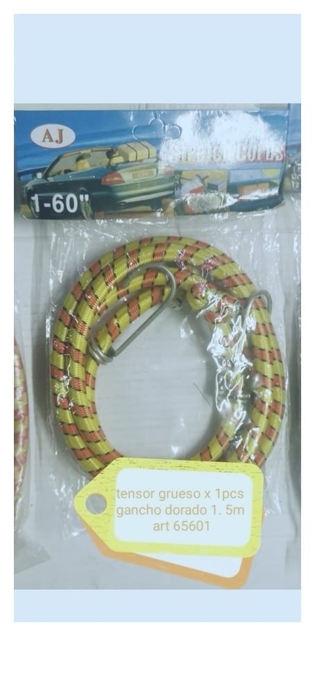 TENSOR X 1 GRUESO GANCHO METAL 60" 1.5M (U090)