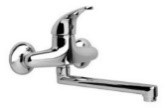 CANILLA MONOCOMANDO PARED  PICO BAJO AX312-8 (U1700)
