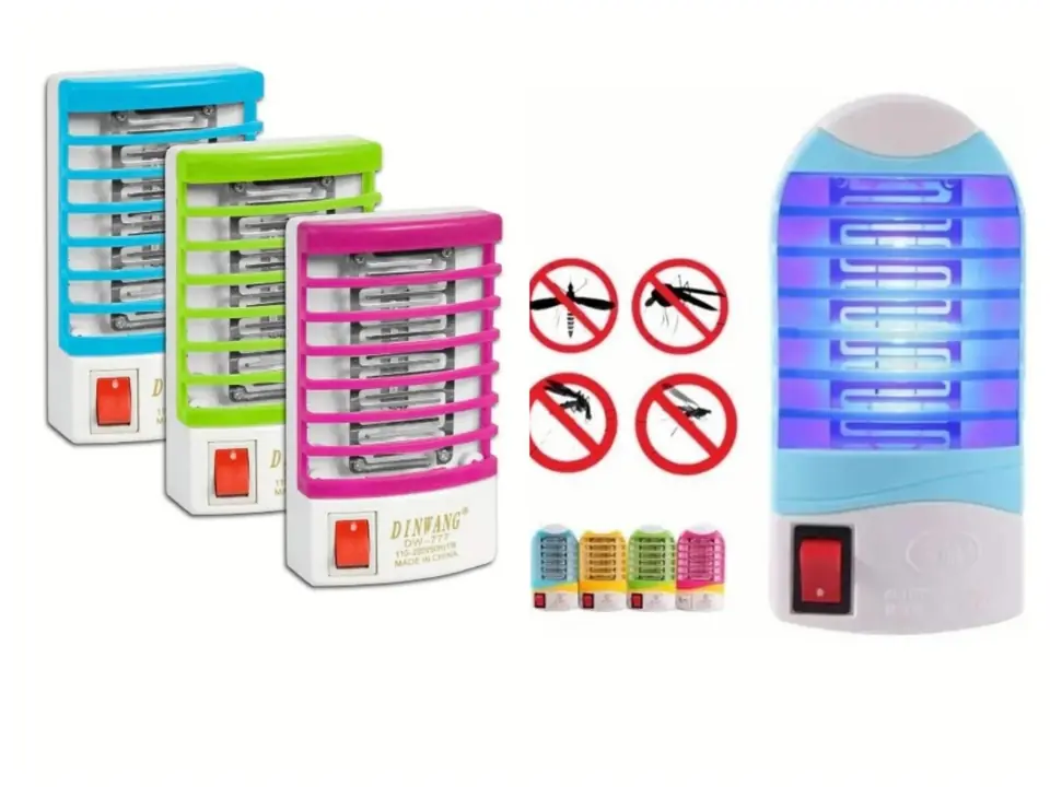 LAMPARA MATA MOSCAS MOSQUITOS C/ENCHUFE(U185)
