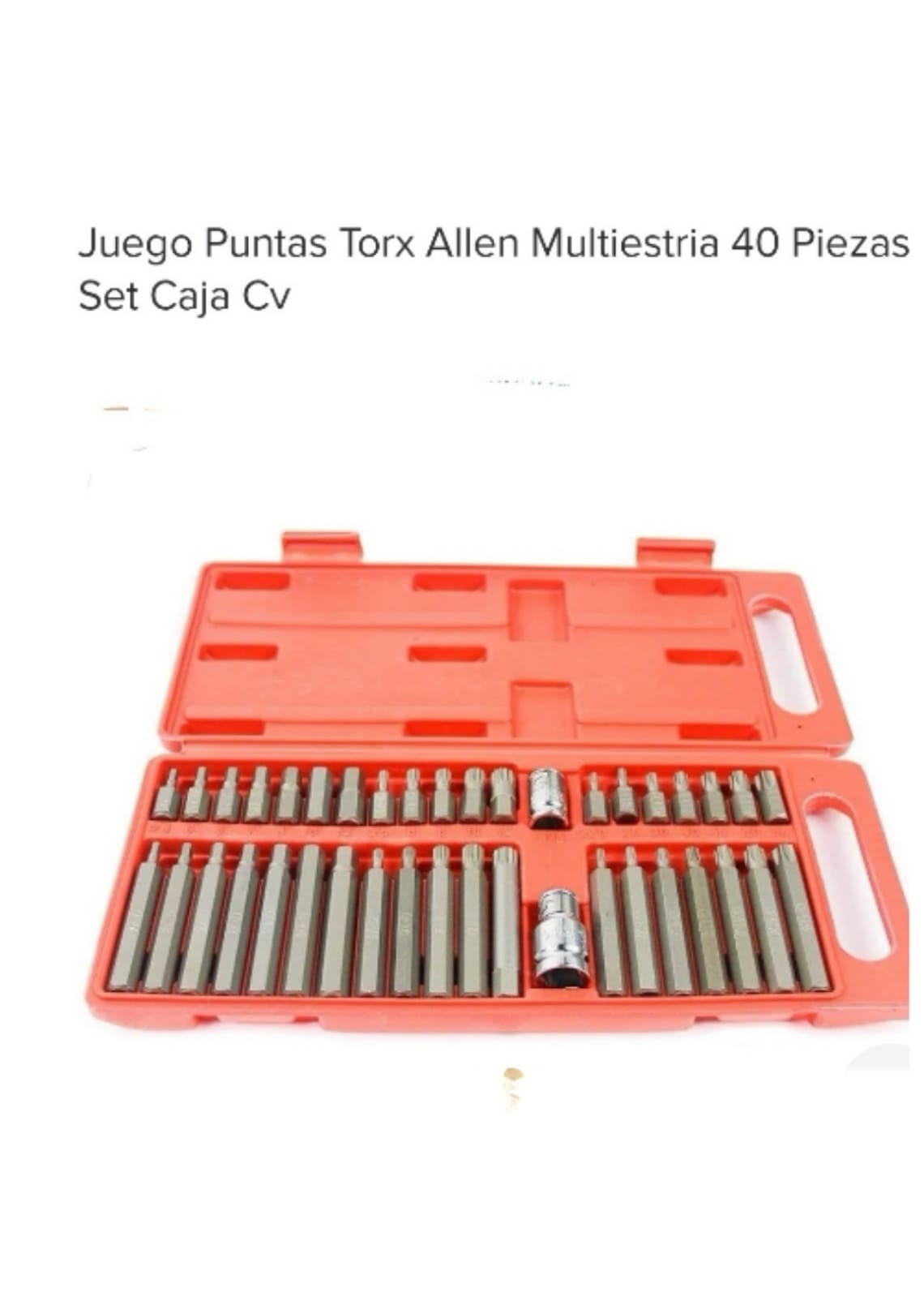 PUNTA TORX X 40PCS (U1850)