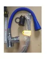 CANILLA MONOCOMANDO MESADA PICO FLEXIBLE EMBUDO (NEGRO/BLANCO/ROJO/AZUL)  U1600