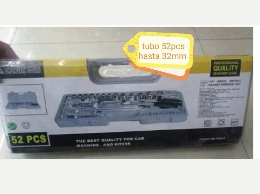 TUBO 52 PCS HASTA 32MM (U1800)