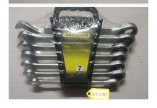 LLAVES CRIQUE CROMO VANADIO  DAVIDSON X7PCS (U2700)