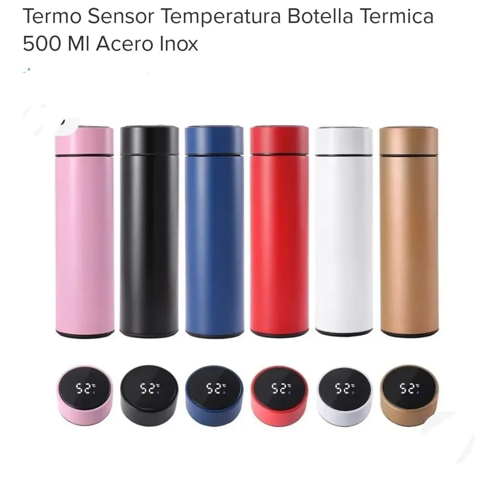TERMO 500ML CON SENSOR TEMPERATURA (U600)