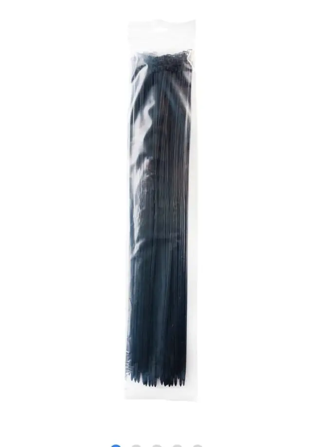 PRECINTOS DE NYLON X100 U 4.6X500MM NEGRO (u450)