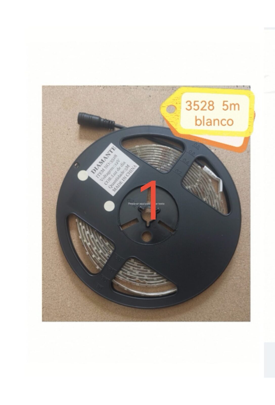 TIRA  LED 3528 X5M BLANCO  (U350)
