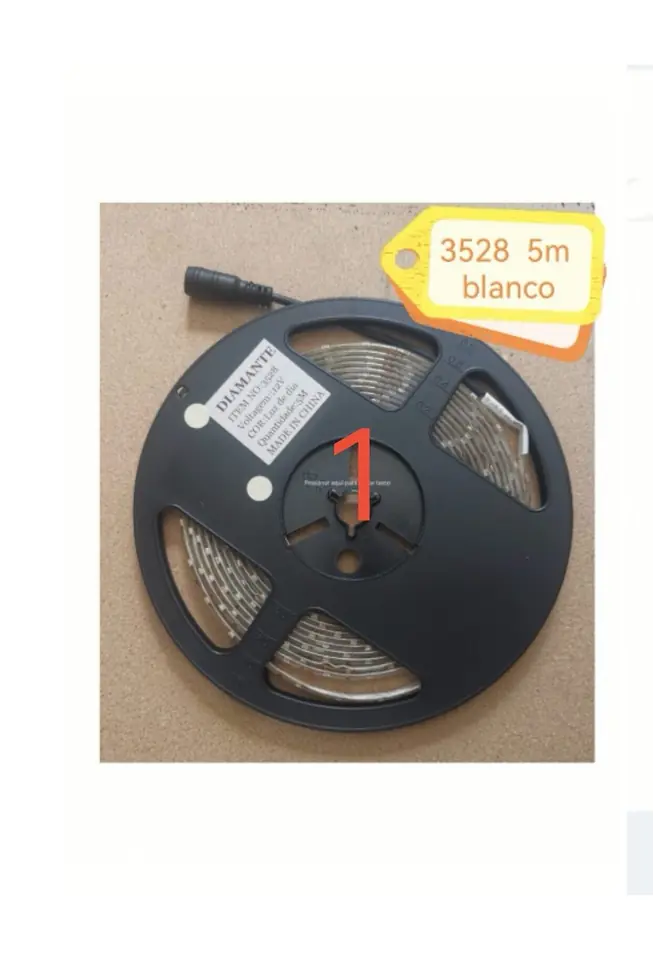 TIRA  LED 3528 X5M BLANCO  (U350)