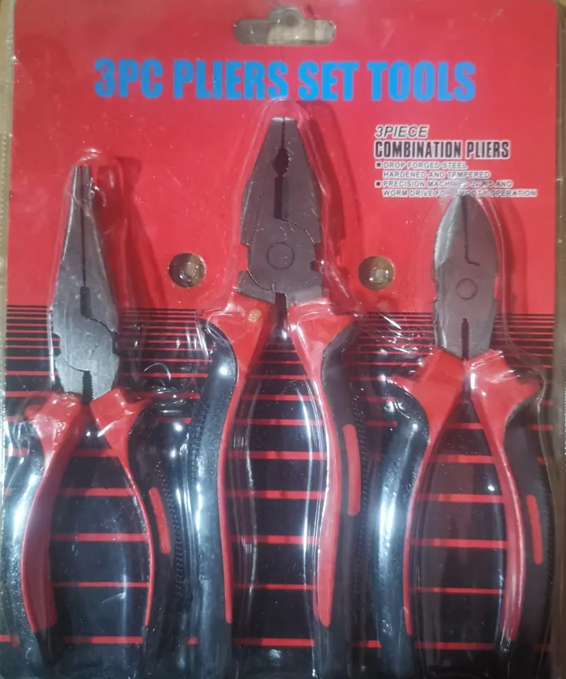 PINZA SET X 3PZS 6"/7"/6" (U430)