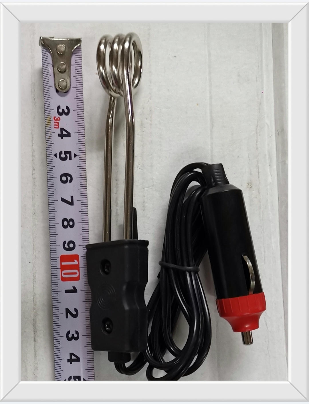 Calentador Agua Metal 12V Eco (U225)