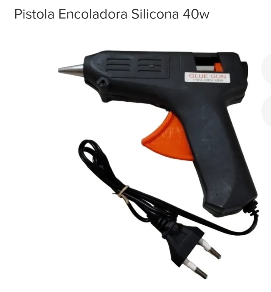 PISTOLA ENCOLAR SILICONA 40W ECO (U165)