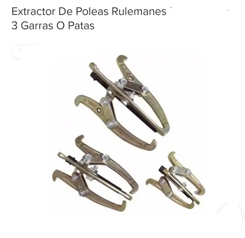 EXTRACTOR  DE POLEA 3 PATAS 6" (U8.80)