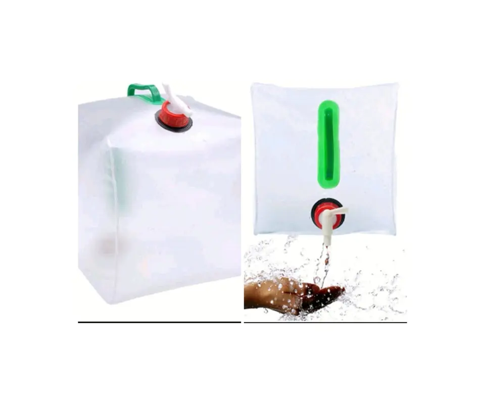 BIDON PLEGABLE CAMPING AGUA NAFTA GASOIL (U480)