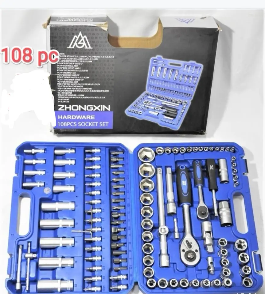 LLAVES TUBOS 108 PZS (u4300)