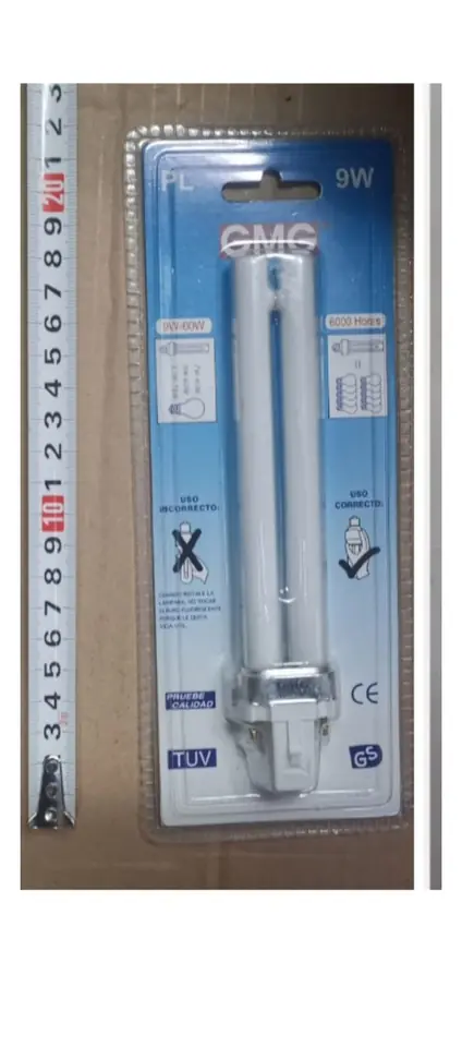 LAMPARA BAJO CONS DULUX 9W(U100)