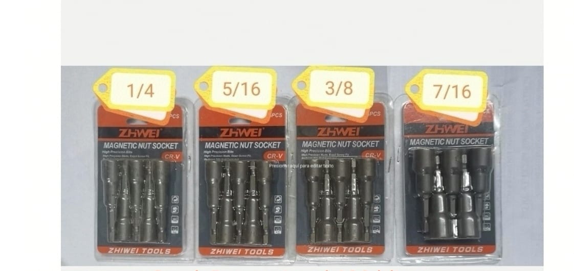 ADAPTADOR VASO MAGNETICO ZHWEI X 5PZS 1/4 (U170)