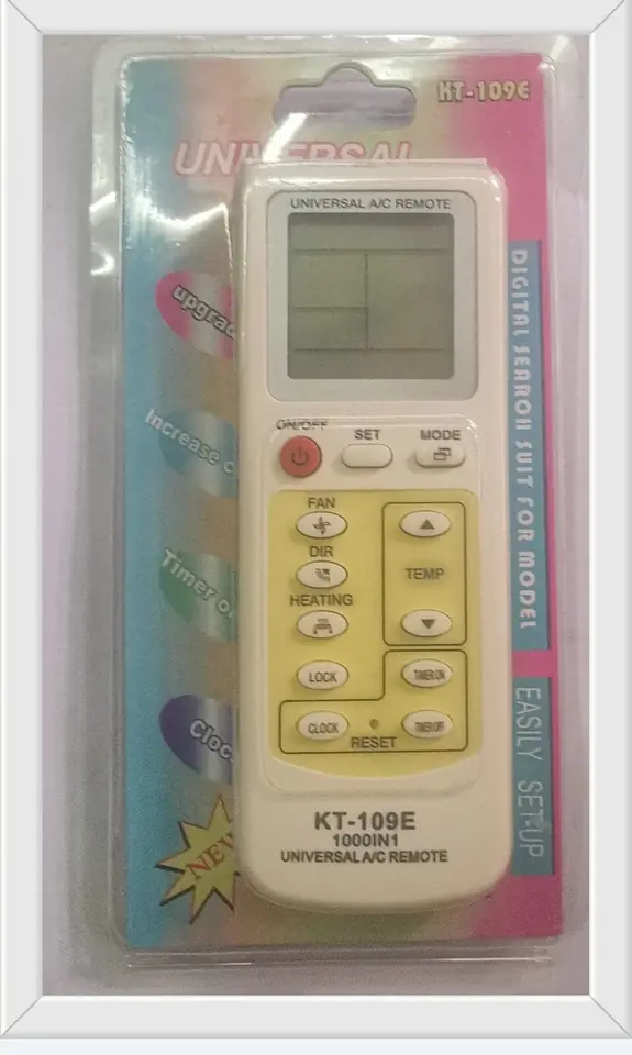 CONTROL PARA AIRE ACONDICIONADO KT109(U220)