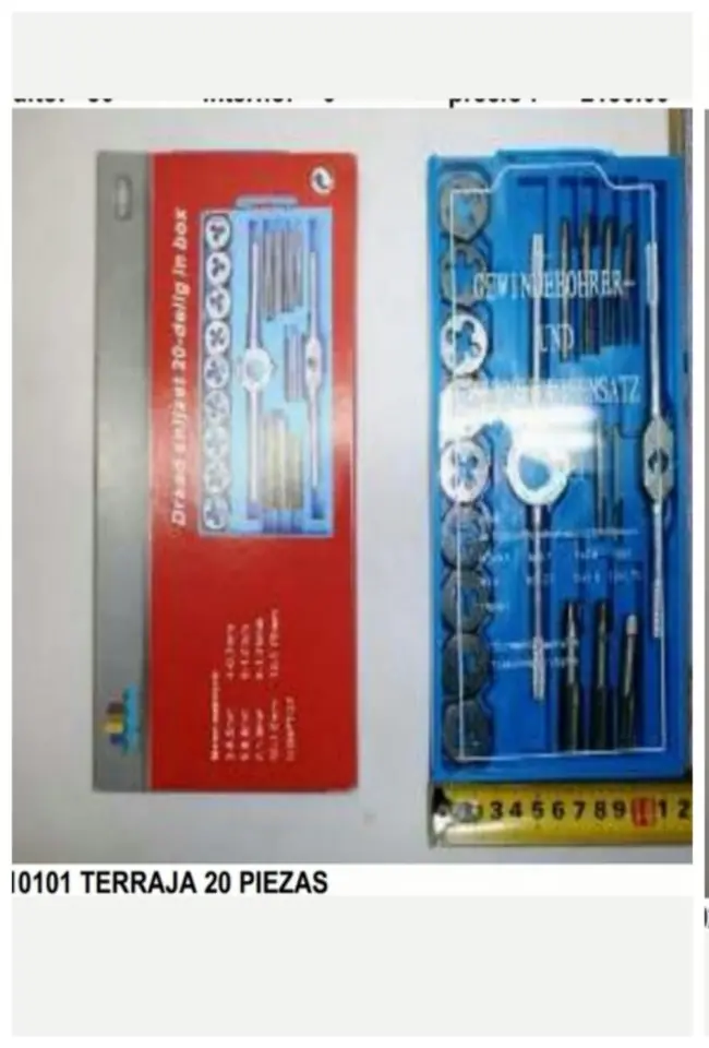 TERRAJA X 20 PZS (U1200)