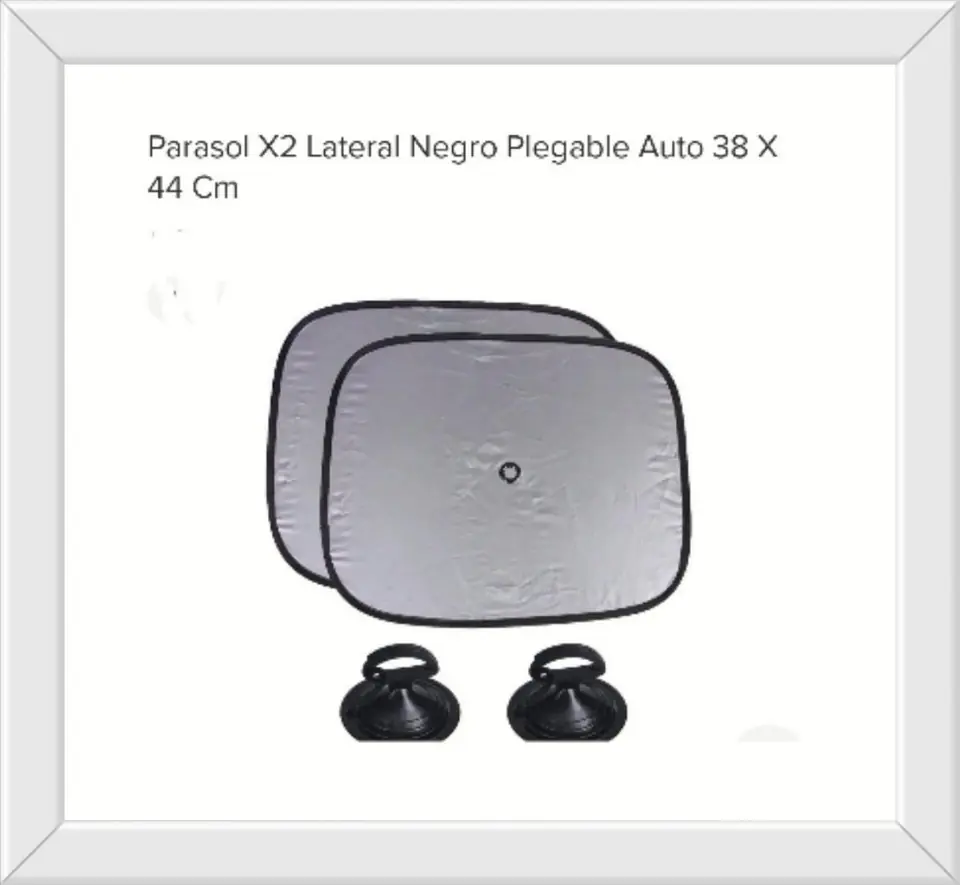 PARASOL LATERAL X 2PCS  NEGRO (U060)