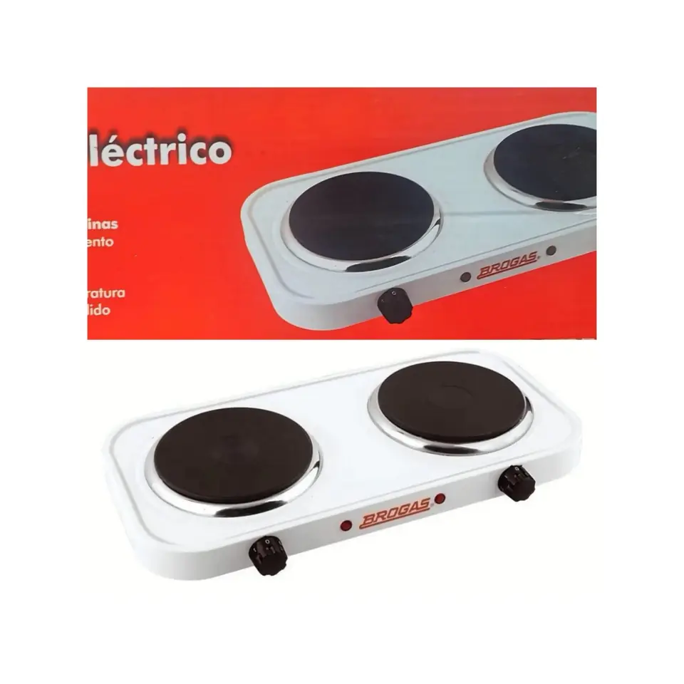 ANAFE ELECTRICO BROGAS 2HLLAS (U2800)