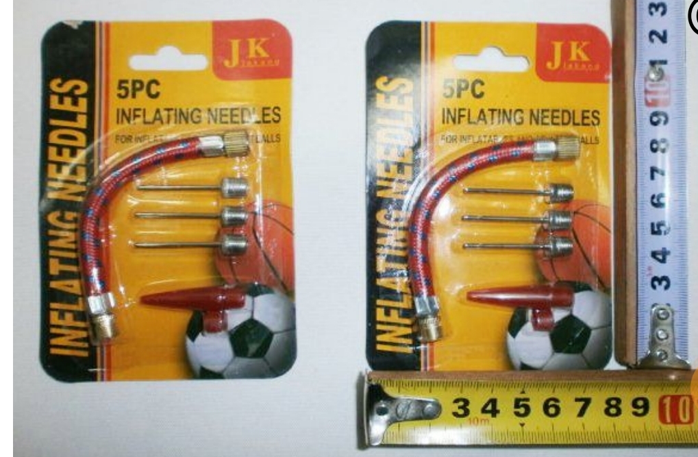 PICO PELOTA  KIT X 5PC CON MANGUERA (U070)