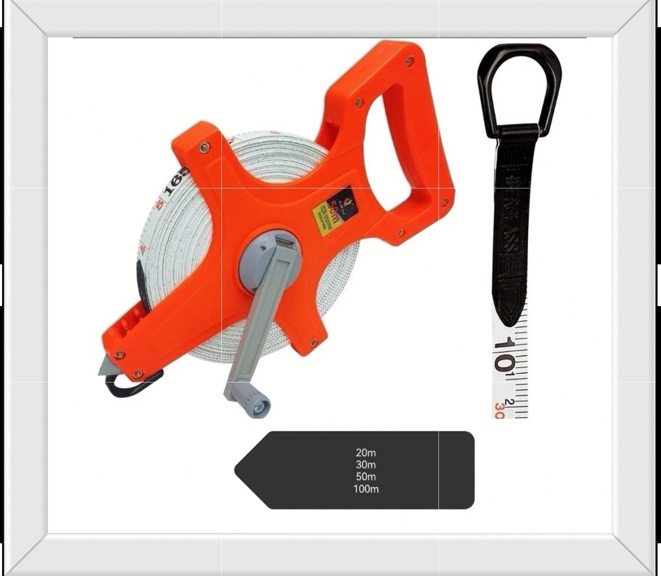 CINTA AGRIMENSOR ABIERTA 100 M (U650)