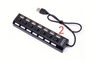 ZAPATILLA HUB USB 7 PUERTOS (U220)