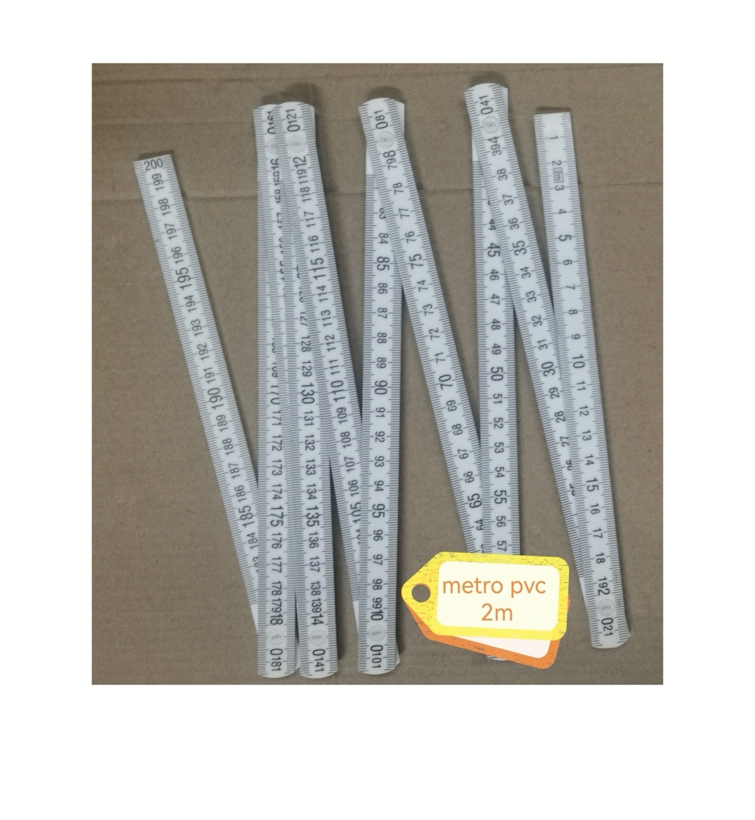 METRO PLEGABLE PLASTICO 2 M (U150)
