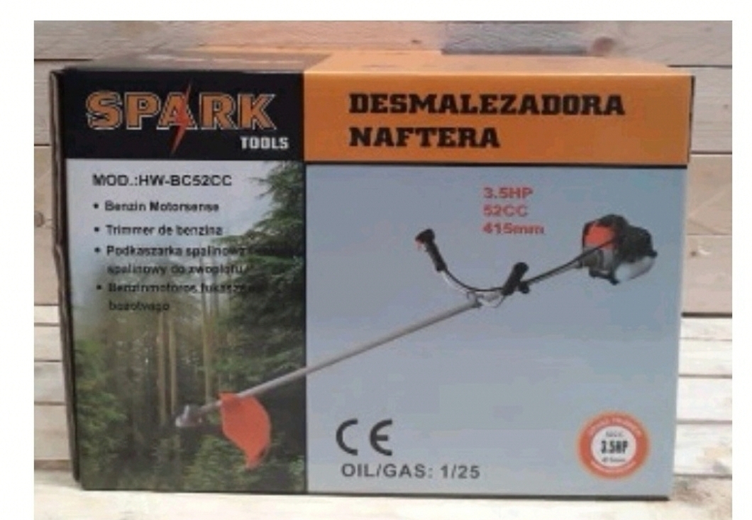 DESMALEZADORA NAFTERA SPARK 52CC (U7000)