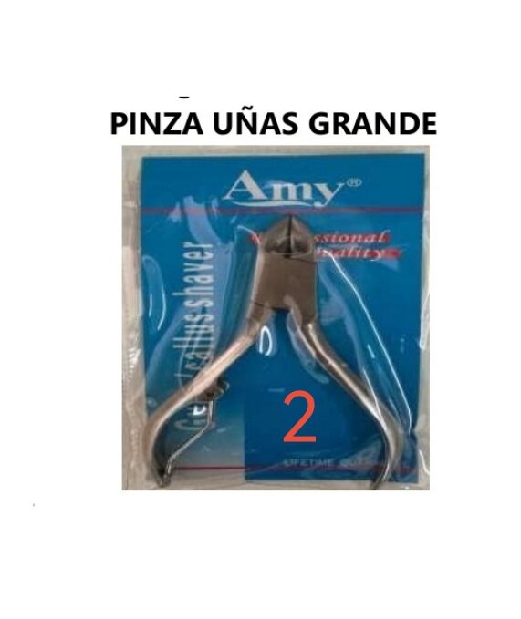 TIJERA ACERO CORTA CUTÍCULA PIE (U240)