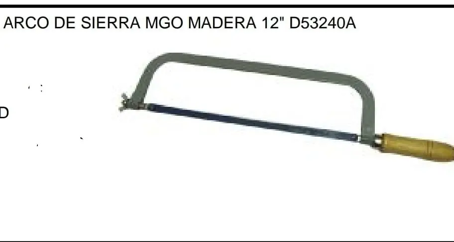 ARCO SIERRA MANGO MADERA (U160)
